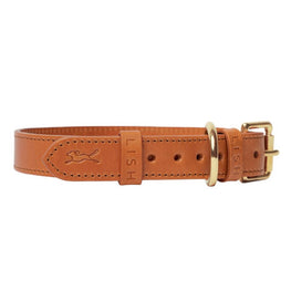 Coopers Caramel Leather Collar